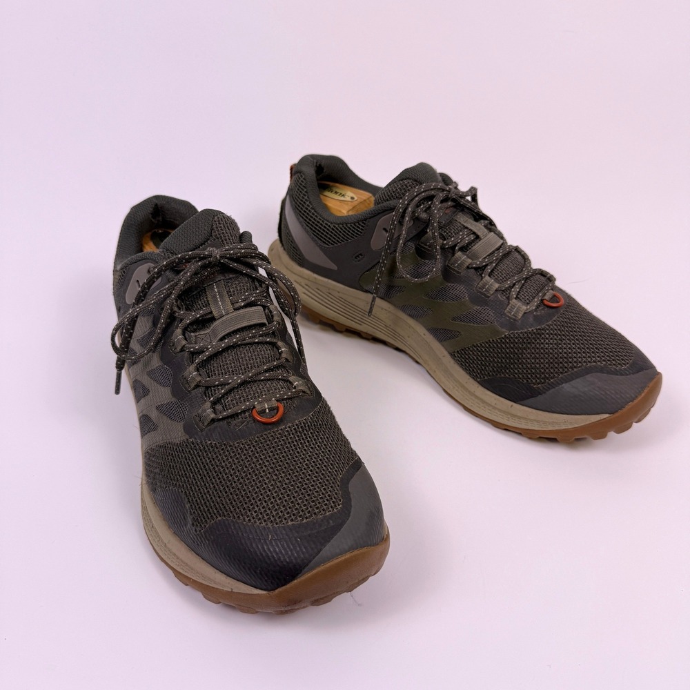 Merrell Nova 2 Trail Running Shoes Mens 11 Grey J067609 Vibram Low Top Sneakers